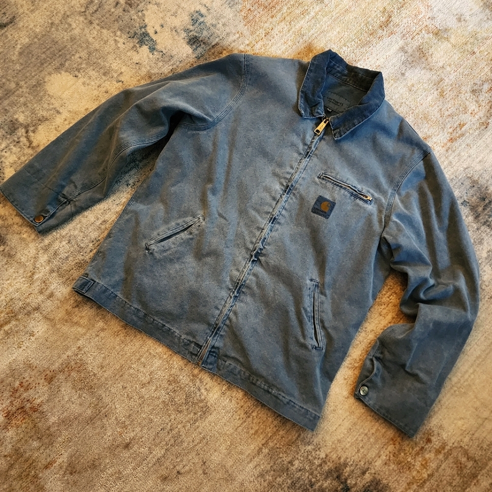 Carhartt Blue Workwear Jacket